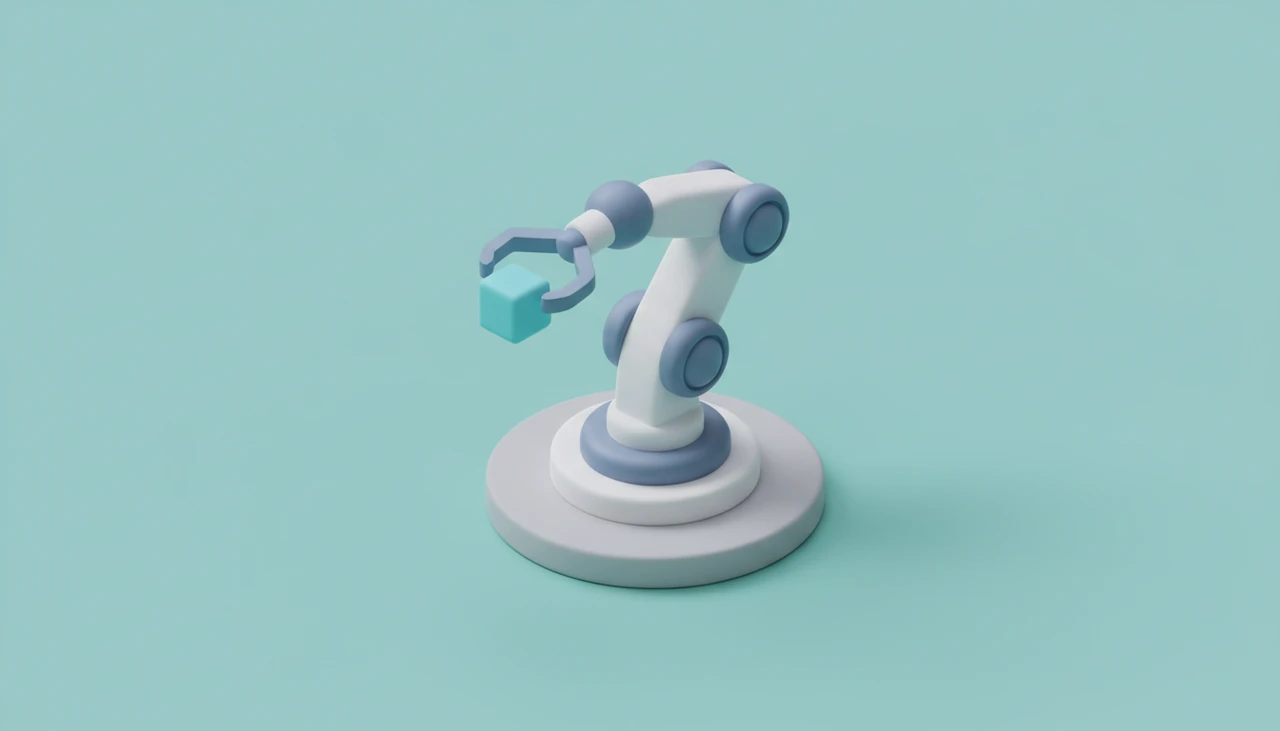 Claude plays robotics