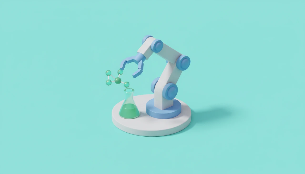 A near-autonomous AI chemist improves a challenging reaction in medicinal chemistry
